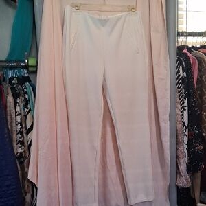 Chico's Classic White Straight Leg Pants